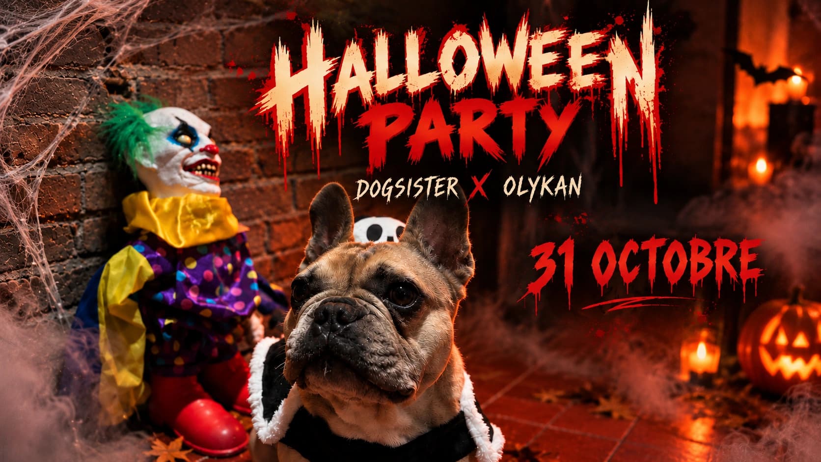 Visuel : Halloween à la Casa DogSister x Olykan